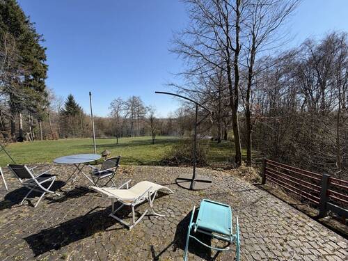 Terrasse - Mehrfamilienhaus, Wohnhaus mit 208,00 m&sup2; in Simmerath / Lammersdorf zum Kaufen