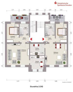 2. Obergeschoss - 