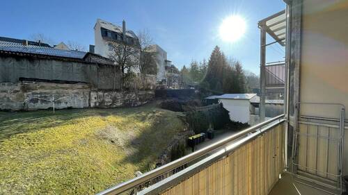 Blick vom Balkon - 
