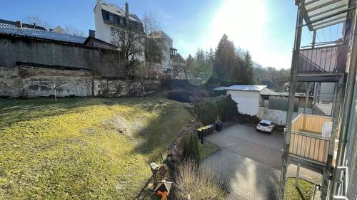 Blick (2) vom Balkon - 