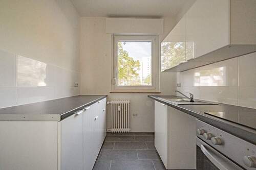 Küche mit Einbauküche - 