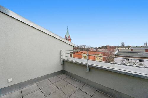 Ausblick Balkon - 