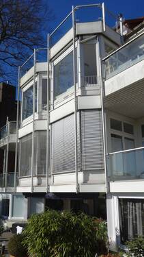 Gartenansicht - 3 Zimmer Etagenwohnung zur Miete in Bremen
