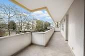 Großzügiger Südbalkon - 
