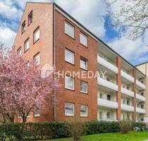 Attraktive 3-Zimmer-Etagenwohnung mit Westbalkon und modernisiertem Bad in Lübeck