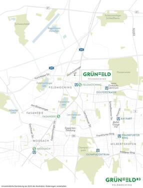 Stadtplanausschnitt - 