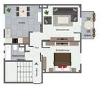 Grundrissbeispiel.webp - ***BEZUGSFREI*** Wohnung trifft Hausgefühl – 2-Zimmer mit Balkon & eigenem rd. 100 m² Garten – Stellplatz inklusive!