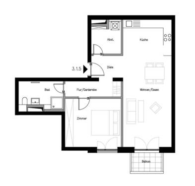 Actual Floorplan B106 - 