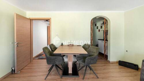 1. OG Wohnzimmer 3 - Reihenmittelhaus mit 75,00 m&sup2; in Tittling zum Kaufen