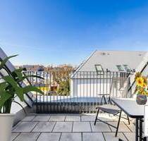 Stilvolles Wohnen! Moderne, barrierefreie 3-Zi.-Whg., Bj. 2019, KfW55, Loggia, incl. EBK u. TG-Stellpl. - Gersthofen