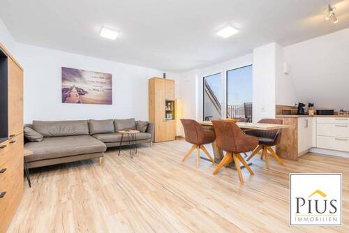 Wohn-Essbereich - 3 Zimmer Etagenwohnung zum Kaufen in Gersthofen