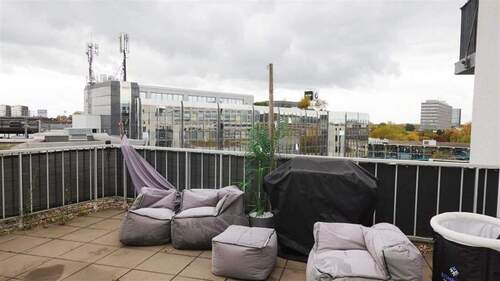 Dachterrasse - 3 Zimmer Etagenwohnung zur Miete in Düsseldorf