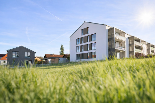 Ansicht vom Schlittenberg - 3 Zimmer Etagenwohnung in Markt Schwaben
