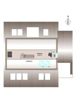 3,5 Zimmer-Dachgeschoss-Galerie - 