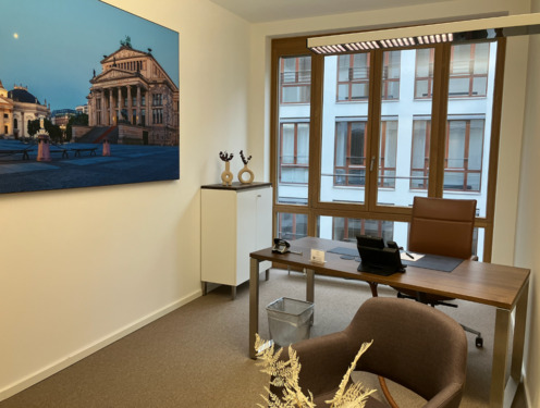 Chefbüro mit Besprechungsecke 2 Gäste - Büro in Berlin