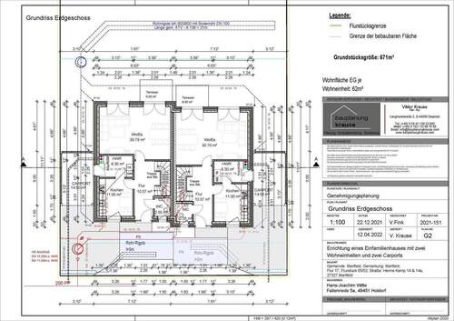 Erdgeschoss - Grundstück in Martfeld