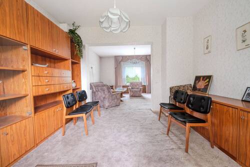 Wohnzimmer - 5 Zimmer Doppelhaushälfte in Berlin