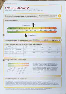 Energieausweis - 