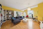 Wohnzimmer - 4 Zimmer Etagenwohnung zum Kaufen in Berlin