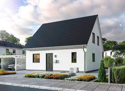 Flair 113 - Straßenansicht - 4 Zimmer Einfamilienhaus in Dienstedt