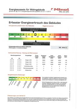 Energieausweis - 