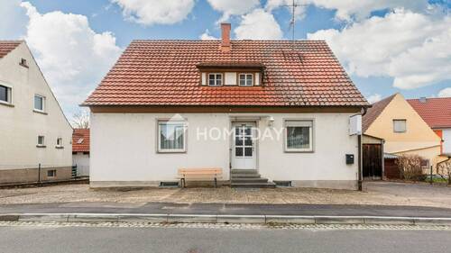 Außenansicht 2 - Freistehendes Einfamilienhaus mit Scheune, Lagerfläche & viel Platz zur Entfaltung