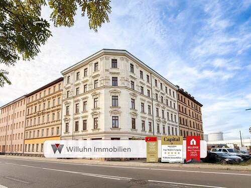 bezugsfrei I 2 Zimmer - Über den Dächern Leipzigs! Hochwertig renovierte 2-Zimmer Dachgeschosswohnung I sofort einziehen!