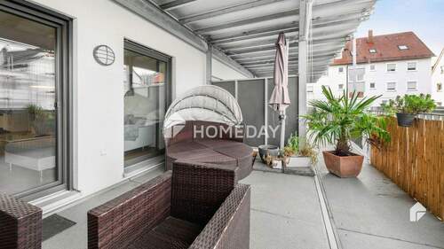 Balkon 2 - Etagenwohnung mit 85,00 m&sup2; in Heilbronn zum Kaufen