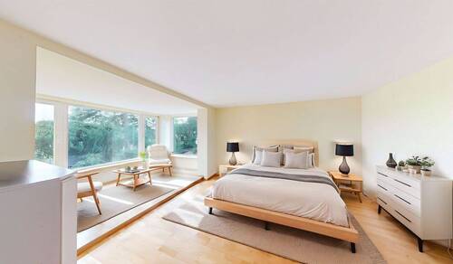 Einrichtungsbeispiel Schlafzimmer EG - Einfamilienhaus mit 182,00 m&sup2; in Würzburg zum Kaufen