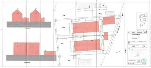 Planzeichnung - Grundstück in Augsburg