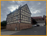 Blick auf das Wohnhaus - 