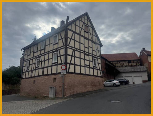 Blick auf das Wohnhaus - 
