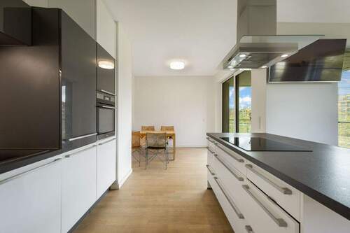 Einbauküche mit Kochinsel - 