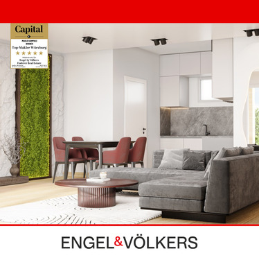 Engel & Völkers Würzburg - Viel Platz zum Leben: Komfortable 3-Zimmer-Terrassenwohnung in Volkach