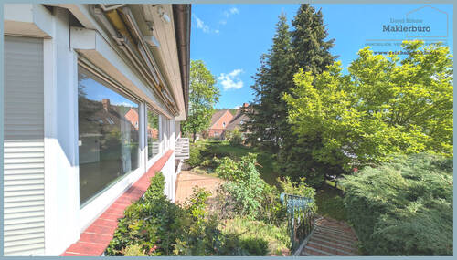 Zugang zur Südterrasse über Außentreppe - 