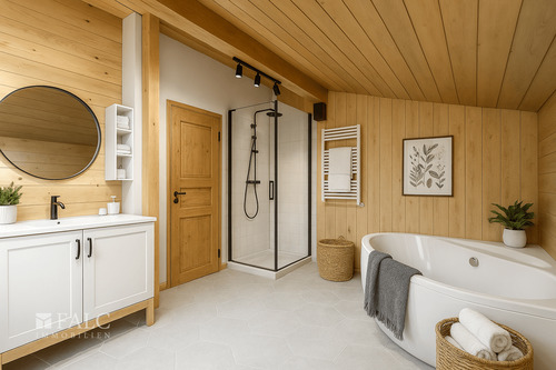 OG Badezimmer Einrichtungsbeispiel - 