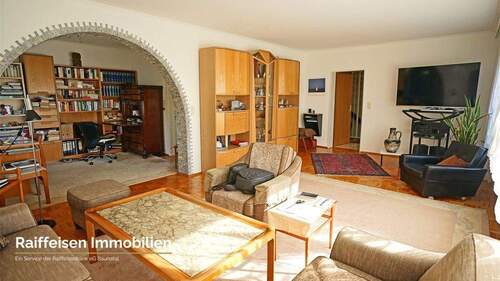 RAIBA IMMO - Wohnen am Sonnenhang 1 -Wohnzimmer und Büro - 