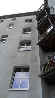 Balkon zum Innenhof - 3 Zimmer Etagenwohnung in Stralsund