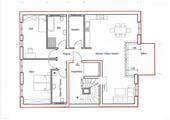 Grundriss-Skizze - 3 Zimmer Etagenwohnung zum Kaufen in Trier