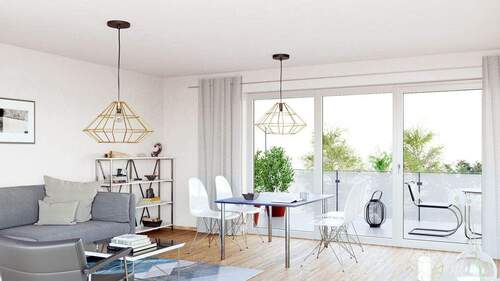 Visualisierung - Etagenwohnung mit 103,50 m² in Nürnberg zum Kaufen