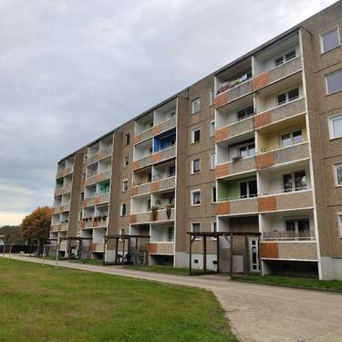 Außenansicht hofseitig 02 - Etagenwohnung mit 60,00 m&sup2; in Rothenburg/Oberlausitz zum Kaufen