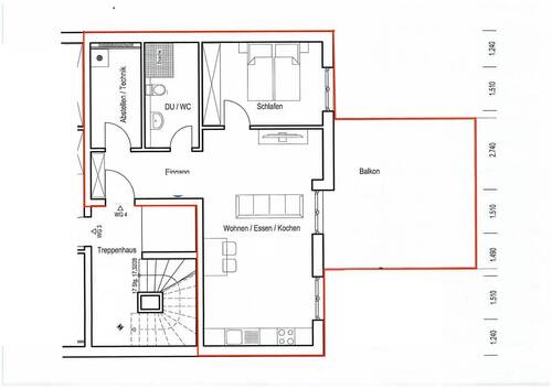 W4 - 2 Zimmer Etagenwohnung zum Kaufen in Trier
