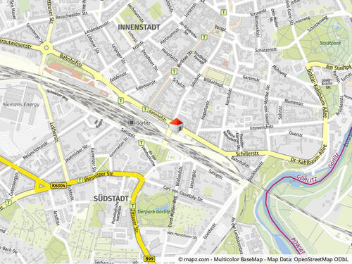 Geolyzer Kartenausschnitt - 