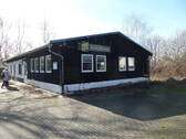 Gaststätte Außenansicht - Idyllisches Gastro- & Beherbergungs-Ensemble mit 3 charmanten Bungalows in Rückersdorf am See