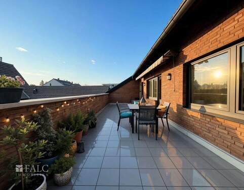 Terrasse - 2 Zimmer Etagenwohnung zum Kaufen in Lohmar