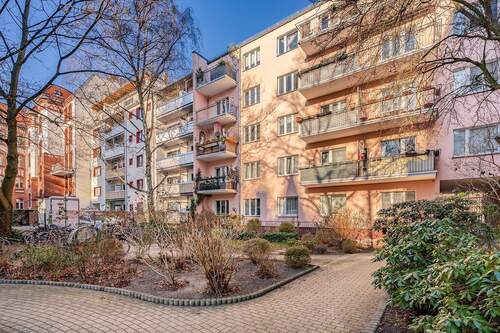 Hinteransicht - Charmantes Apartment fußläufig zum Viktoria-Luise-Platz