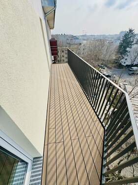 Balkon Blick 7 Etage - 