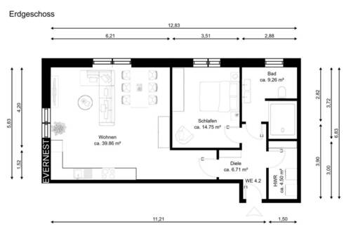 Wohnung 4.2 - 