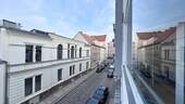 Aussicht vom Balkon - 3 Zimmer Etagenwohnung zum Kaufen in Leipzig