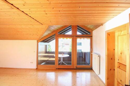 Blick auf Balkon - 